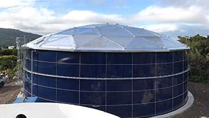 مخزن شیشه ای به فولاد برای پروژه ذخیره سازی آب شیشه ای در استرالیا 4