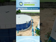 مخازن شیشه ای با عملکرد بالا با سقف غشا