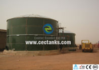 مخازن آب صنعتی با پوشش شیشه ای فولاد / مخازن ذخیره آب 50000 گالن