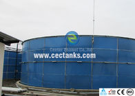 مخزن آب فولادی 10000 / 10K گالن / مخزن آب شیشه ای برای کارخانه های بیوگاز