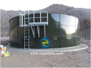 مخازن ذخیره آب شیشه ای با پوشش شیشه ای با ظرفیت بزرگ 0.25 ~ 0.4 میلی متر ضخامت پوشش دوگانه