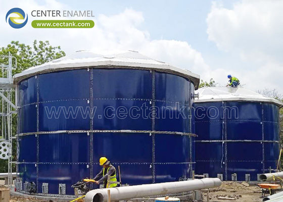 ظاهری زیبا و آسان برای جدا کردن مخازن ذخیره آب فاضلاب با استاندارد طراحی AWWA D103