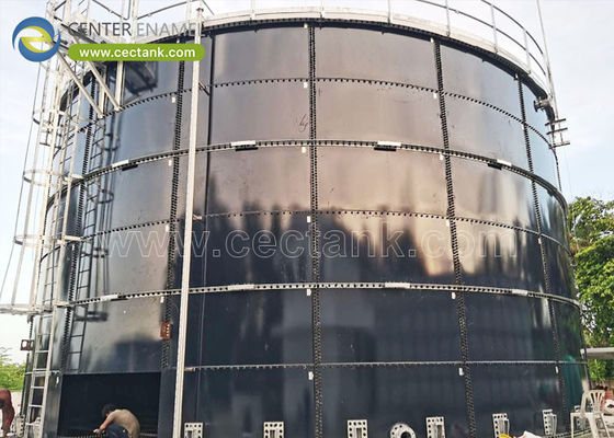 استفاده از انرژی های تجدید پذیر: کارخانه های بیوگاز با مخازن شیشه ای به فولاد برای کود حیوانات، فاضلاب و زباله های گیاهی