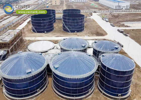 مخازن شیشه ای به فولاد با حجم آزادانه قابل مقیاس: 20m3 ️ 35،000m3