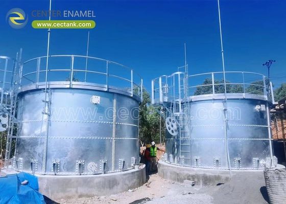 مخازن فولادی گالوانیزه ضد گاز و مایع برای ذخیره آب آبیاری