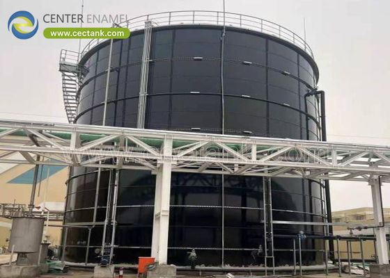 مخازن شیشه ای به فولاد (GFS) برای فاضلاب و کارخانه تصفیه فاضلاب صنعتی (WWTP)