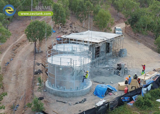 AWWA D103 مخازن فولاد گالوانیزه استاندارد برای حفاظت از آتش