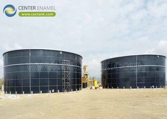 مخازن آب شیشه ای فولادی: مطابق با استانداردهای AWWA D103 و EN ISO 28765 برای ذخیره سازی آب قابل اعتماد و ایمن