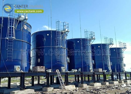 مخازن ذخیره سازی GLS برای محل های دفن زباله و پروژه های تصفیه فاضلاب