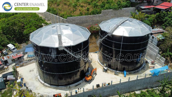 افزایش ایمنی و کارایی: سقف های گنبد آلومینیومی Center Enamel برای لهستان مخازن ذخیره نفت خام