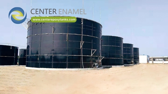 مخازن پیچ و مهره‌ای فولادی با پوشش اپوکسی برای تقطیر پالایشگاه: ذخیره سازی محصولات نفتی تصفیه شده