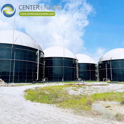 مخزن گاز زیستی برای تصفیه زباله های صنعتی: مخزن اصلی برای هضم گاز زیستی است.