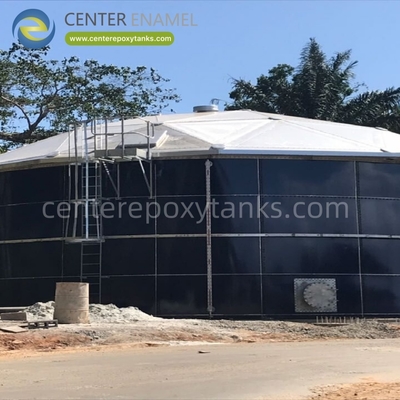 سقف گنبدی آلومینیومی برای مخازن نگهداری زباله: یک راه حل موثر برای کنترل بو و بخار