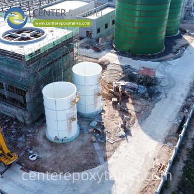 FBE Coated Tank for Beverage Wastewater Treatment- Ideal for containing high-volume- low-pH liquid waste from bottling.