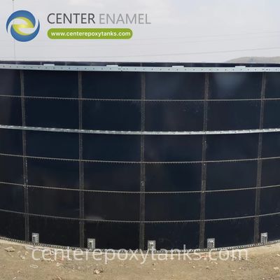 مخزن فولادی با پوشش اپوکسی برای شیرابه مایع - محفظه ای امن و مقاوم در برابر مواد شیمیایی برای نگهداری مایعات خطرناک فراهم می کند.