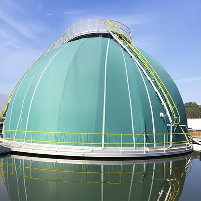 Double Membrane Biogas Holder for Lemon Processing Wastewater Treatment: Captures Gas Produced During the Digestion of High-Strength, Acidic Processing Effluent