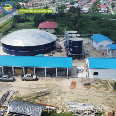 سقف شناور داخلی برای مخازن بتوم فولاد جوشیده: از اکسیداسیون سطح و از دست دادن گرما جلوگیری می کند