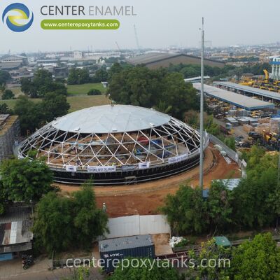 سقف گنبد آلومینیومی برای جمع آوری روغن آشپزی فولاد ضد زنگ: به طور موثر شامل بوی آلی است و مانع از ورود آلاینده های خارجی به ظرف جمع آوری می شود