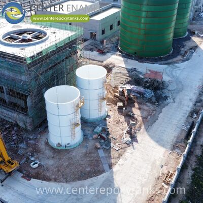 مخازن فولادی به عنوان مخازن آب آتش نشانی اضطراری: مخازن آمادگی بالا طراحی شده برای حفاظت از زیرساخت های حیاتی.