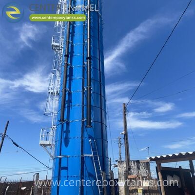 مخازن فولادی بولت شده به عنوان مخازن ذخیره سازی فرآیند: به طور یکپارچه در خطوط تولید برای مدیریت مداوم مایعات ادغام می شود.