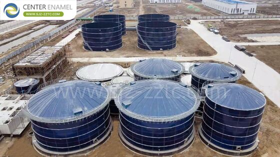 Top Biogas Solution Provider with GFS Tanks for Singapore’s Municipal Sewage Treatment