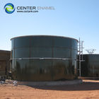 مخازن آب صنعتی شیشه ای که به فولاد ذوب شده است