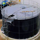 مخازن آب صنعتی از فولاد زعفران قابل گسترش AWWA D103-09 OSHA ISO/EN 28765