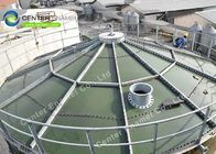 35000 گالن مخزن آب صنعتی با آلومینیوم آلیاژ خندق عرشه سقف