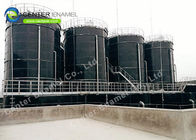 مخازن آب صنعتی شیشه ای فولاد 30000 گالن مقاومت در برابر اسید و قلی