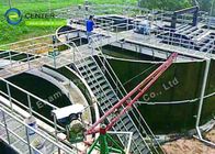 مخازن 40000 گالن آب زباله فولادی شیشه ای برای تصفیه آب زباله صنعتی