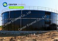 مخازن آب آشامیدنی 450000 گالن شیشه ای به فولاد ذوب شده با سقف گنبد آلومینیومی