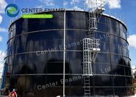 مخازن ذخیره سازی شیشه ای به فولاد برای تصفیه فاضلاب شهری