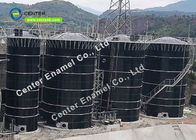 18000M3 مخازن آب صنعتی شیشه ای فولادی برای ذخیره سازی بیوگاز