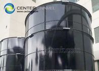 مخازن صنعتی آب فلزی شیشه ای برای پروژه تصفیه فاضلاب صنعتی