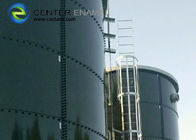 مخازن ذخیره مایعات صنعتی شیشه ای فولادی با سقف خندق آلومینیوم