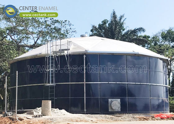 Vitreous enamel steel anaerobic waste water treatment , digesters for biogas