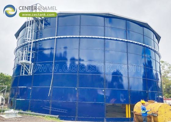Bolted Glass-Fused-to-Steel Storage Tanks for Industrial Liquid Storage
