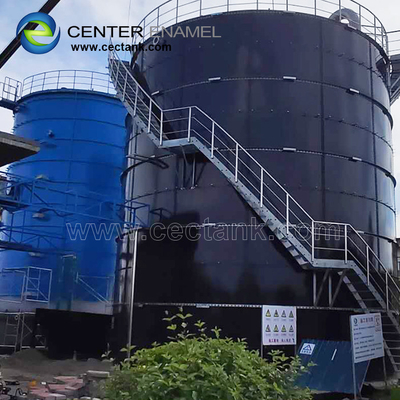 مرکز اینامل برای پروژه تصفیه فاضلاب مخازن SBR فولادی شیشه ای فراهم می کند