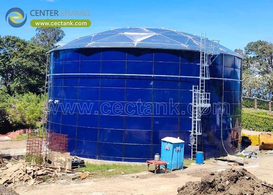 Giant Glass-Lined Steel Grain Storage Silos Installed for Dry Bulk Storage: A Game-Changer in Agricultural and Industria