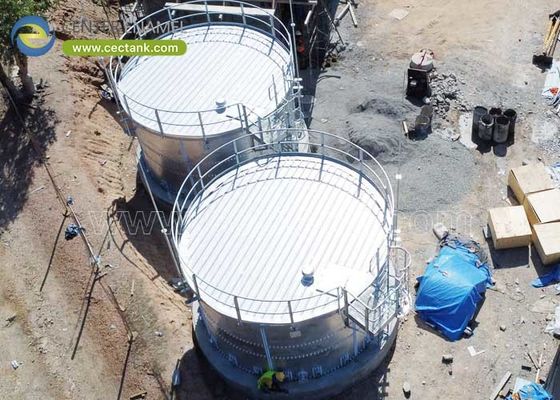 مخازن فولادی گالوانیزه بهداشتی به عنوان مخازن آب خام برای کارخانه‌های نوشیدنی مدرن، راه‌حل ذخیره‌سازی برتر مرکز مینا