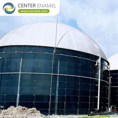 Double Membrane Biogas Holder for a Dairy Farm Plant: Captures Methane from Manure Digesters for Reliable Farm Energy Use