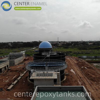 Double Membrane Biogas Holder for a Citrus Processing Wastewater Treatment Plant: Collects Biogas Generated During the Anaerobic Treatment of Acidic Fruit Waste