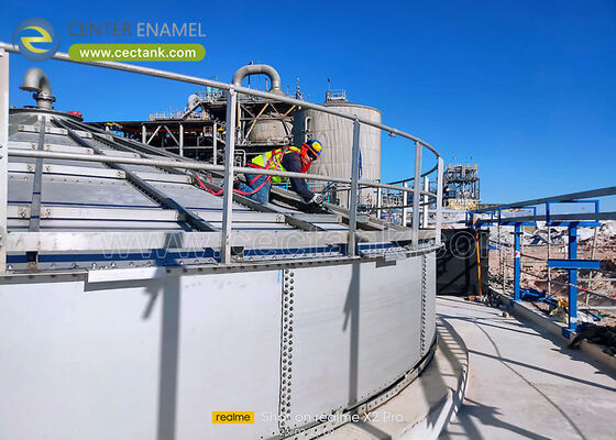 مخازن هاضم بی‌هوازی فولاد ضد زنگ برای تصفیه فاضلاب دام: راه حل های پایدار با تخصص مرکز مینا ​