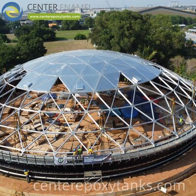 Aluminum Dome for Effluent Storage Tanks: Ensures the Quality and Stability of Treated Wastewater Before Reuse or Discharge