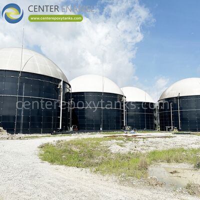 Biogas Holder for a Commercial Biogas Plant Project: Used for Large-Scale, Flexible Storage to Manage Output and Maximize Revenue Generation Opportunities