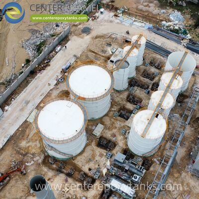 مخازن فولادی به عنوان مخازن آب آتش سوزی: سیستم های ظرفیت بزرگ طراحی شده برای ایمنی مراکز لجستیک و ذخیره سازی.