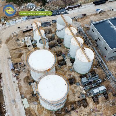 مخازن فولادی بولت شده به عنوان مخازن ذخیره غلات: واحدهای متنوع و سریع نصب شده برای نیازهای مختلف مدیریت محصولات کشاورزی.