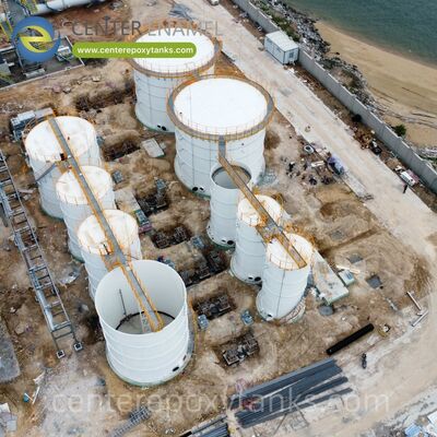 مخازن فولادی بولت شده به عنوان مخازن ذخیره سازی مواد عمده: یک ساختار ماژولار با قدرت بالا برای جامد های دانه ای صنعتی مختلف فراهم می کند.