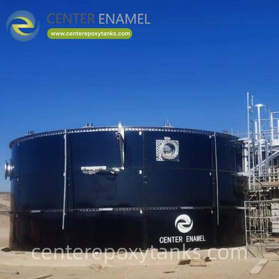 مخازن فولادی بولت شده به عنوان مخازن فاضلاب آبجو: در برابر pH پایین و روان شدن قند دار که ویژگی تولید آبجو است محافظت می کند.