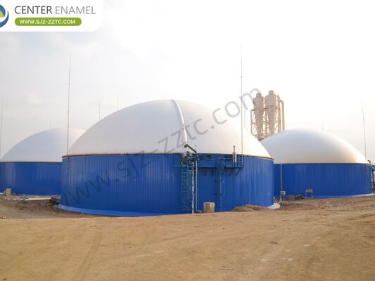 طراحی پروژه کارخانه بیوگاز کود گاوی نیجریه با راه حل مخازن GFS